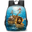Madagascar Backpack StudentPack - Madagascar Movie Characters Fun Pose Poster