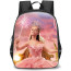 Wicked Backpack StudentPack - Wicked Glinda Glowing Wand Bubbles Background