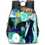 Final Fantasy Cloud Backpack StudentPack - Cloud Chibi Collage