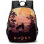 Ghost of Tsushima Backpack StudentPack - Series Portrait Silhouette