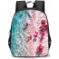 Girlish Backpack StudentPack - Girlish Butterflies By The Beach