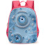 Girlish Backpack StudentPack - Girlish Evil Eye Pearls Blue Background