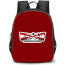 Go Go Loser Ranger Backpack StudentPack - Go Go Loser Ranger Logo Sentai Daishikkaku Sticker Art White Background