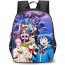Welcome to Demon School Iruma Kun Backpack StudentPack - Characters Horror Castle Background