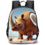Italian Brainrot Cocosino Rhino Backpack StudentPack - Cocosino Rhino Standing On Beach Poster