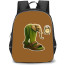 Italian Brainrot Lirili Larila Backpack StudentPack - Lirili Larila 3D Art Sticker