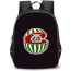 Italian Brainrot Raccooni Watermelunni Backpack StudentPack - Raccooni Watermelunni Illustration Art Sticker