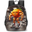 Italian Brainrot Udin Din Din Dun Backpack StudentPack - Udin Din Din Dun In Gym 3D Art Poster