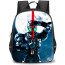 Kamen Rider Black Backpack StudentPack - Black Shadow Ride Armor Sword Portrait In Moon Background