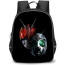 Kamen Rider Backpack StudentPack - Black And Shadow Head Portrait