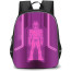 Kamen Rider Decade Backpack StudentPack - Decade SIlhouette Barcode Poster