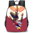 Kamen Rider Kiva Backpack StudentPack - Kiva Falling Portrait In Red Background