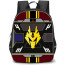 Kamen Rider Ryuki Backpack StudentPack - Ryuki Flash Belt Logo