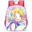 Kagamine Rin & Len Backpack StudentPack - Kagamine Rin & Len Kagamine Rin Side Portrait Purple Background
