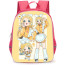 Kagamine Rin & Len Backpack StudentPack - Kagamine Rin & Len Kagamine Rin Sticker Art Collage