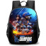 MLB Backpack StudentPack - MLB Los Angeles World Series Champions Poster Sunset Background