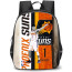 NBA Devin Booker Backpack StudentPack - Devin Booker Standing On Phoenix Suns Illustration Art Background