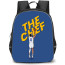NBA Stephen Curry Backpack StudentPack - Stephen Curry The Chef Illustration Art On Blue Background