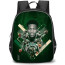 NBA Giannis Antetokounmpo Backpack StudentPack - Giannis Antetokounmpo Milwaukee Bucks Green Graphic Poster