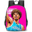 NBA LaMelo Ball Backpack StudentPack - LaMelo Ball Tongue Out Portrait Illustration Art