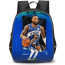 NBA Damian Lillard Backpack StudentPack - Damian Lillard Shooting On Blue Background