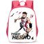NBA Tyler Herro Backpack StudentPack - Tyler Herro Fierce Portrait Illustration Art Poster