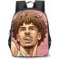 NBA Tyler Herro Backpack StudentPack - Victor Wembanyama Tongue Out Portrait Illustration Art