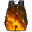 Ne Zha Backpack StudentPack - Ne Zha The Devil Child Comes Into The World Illustration Art Poster