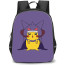 Pokemon Pikachu Backpack StudentPack - Pikachu Vintage Cartoon Art