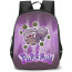 Pokemon Weezing Backpack StudentPack - Weezing Purple Background
