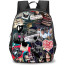 Foo Fighter Backpack StudentPack - Characters Confess Quote Collage
