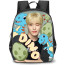 Seventeen Dino Backpack StudentPack - Dino Portrait With Cartoon Dinosaurs Illustration Art Poster