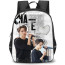 Seventeen Vernon Backpack StudentPack - Vernon Singing On White Background
