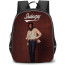 Shaboozey Castle Backpack StudentPack - Shaboozey Standing On Dark Red Background