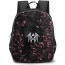 Sleep Token Backpack StudentPack - Sleep Token Logo Black Swan And Flowers Background