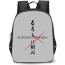 Rurouni Kenshin Backpack StudentPack - Rurouni Kenshin Logo Black Japanese Letters