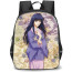 Rurouni Kenshin Backpack StudentPack - Megumi Takani Portrait On Floral Background