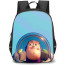 Toy Story Buzz Lightyear Backpack StudentPack - Buzz Lightyear Portrait On Blue Background
