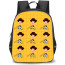 Toy Story Woody Backpack StudentPack - Woody Pattern Art On Yellow Background