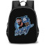 WWE Jey Uso Backpack StudentPack - Jey Uso Yeet Blue And Black Background