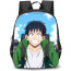 Zom 100 Bucket List of the Dead Akira Backpack StudentPack - Akira Smiling Portrait Zombie