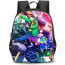 Zom 100 Bucket List of the Dead Backpack StudentPack - Akira And Shizuka Riding A Motorcycle