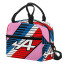 F1 Formula One Alpine Lunch Box - Alpine Logo On Red Blue Background
