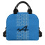 F1 Formula One Alpine Lunch Box - Alpine Word Art On Blue Background