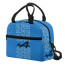 F1 Formula One Alpine Lunch Box - Alpine Word Art On Blue Background