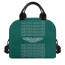 F1 Formula One Aston Martin Lunch Box - Aston Martin Word Art On Green Background