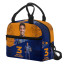 F1 Formula One Daniel Ricciardo Lunch Box - Daniel Ricciardo 3 Smiling On Orange Blue Background