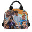 F1 Formula One Daniel Ricciardo Lunch Box - Daniel Ricciardo Collage On Orange Background