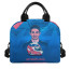 F1 Formula One Esteban Ocon Lunch Box - Esteban Ocon Portrait On Blue Background