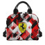 F1 Formula One Ferrari Lunch Box - Ferrari Logo On Red White Graphic Art